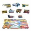 Playgo Formapuzzle járművek