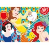 Disney Hercegnők 2x20 db-os puzzle - Clementoni