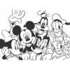 Mickey egér és barátai kétoldalas 60 db-os puzzle, kisbőröndben