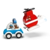 LEGO Duplo: 10957 Tűzoltó helikopter és rendőrautó