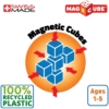 Geomag MagiCube 24 db-os mágneses építőkocka - Green Line