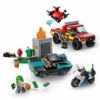 LEGO City: 60319 Tűzoltás és rendőrségi hajsza