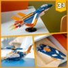 Lego Creator: 31126 Szuperszonikus repülőgép
