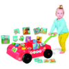 Carotina baby - logikai és fejlesztő játékgyűjtemény húzható kiskocsival