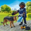 Playmobil 71162: Rendőr nyomozó kutyával