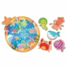 Montessori baby puzzle - tengeri állatok