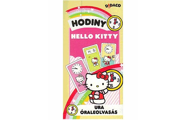 Hello Kitty - Óraleolvasás kártya
