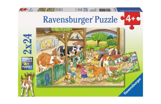 Ravensburger Puzzle 2x24 Tanyasi élet