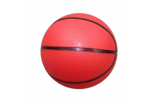 Kosárlabda mintás gumilabda 11 cm-es