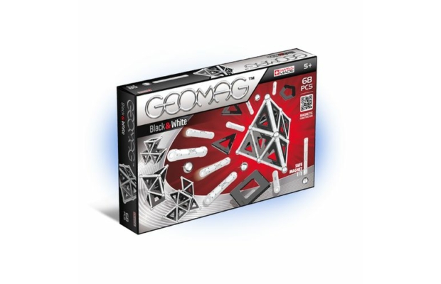 Geomag panel fekete-fehér 68 darabos készlet
