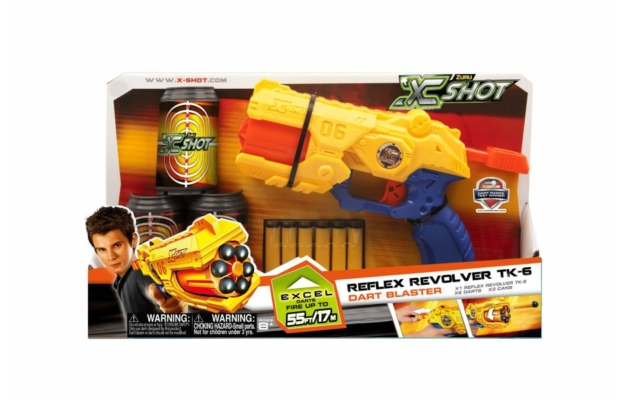 X-Shot Revolver szivacslövő játékpisztoly szett
