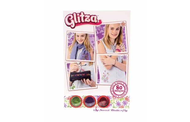 Glitza Fashion Csillámtetkó - Pillangók 80 féle minta
