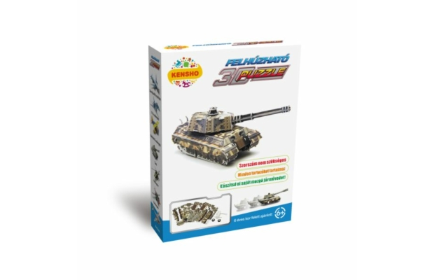 Tank 3D puzzle