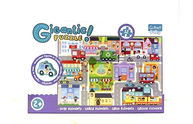 Trefl: Giga puzzle - Kisváros bébi kirakó