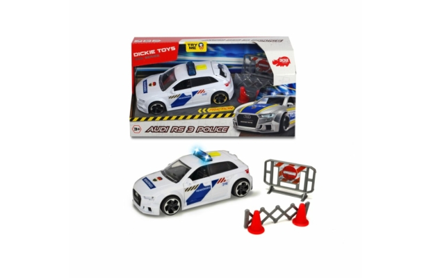 Rendőrautó - Audi RS3 - Dickie