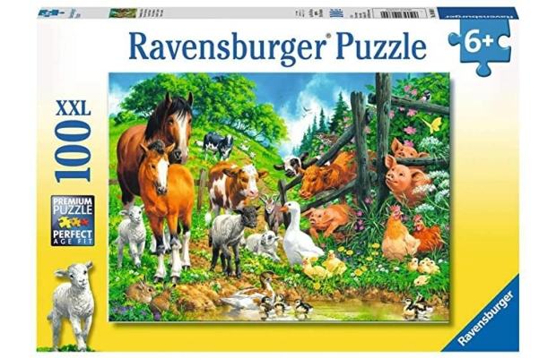 Állati találka 100 db-os XXL puzzle - Ravensburger
