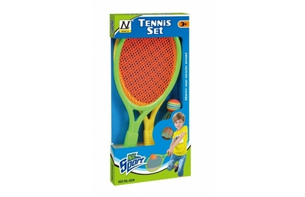 Műanyag gyermek tenisz szett