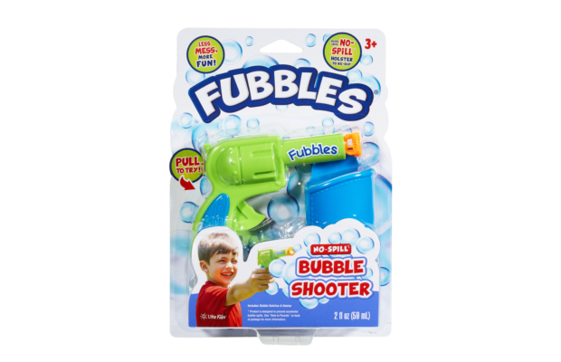 Little Kids Fubbles cseppmentes mini buborékfújó pisztoly, 59 ml-es, többféle