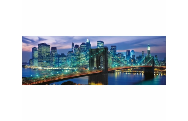 Brooklyn-híd 1000 db-os panoráma puzzle - Clementoni