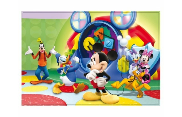 Mickey egér 2 az 1-ben 60 db-os puzzle