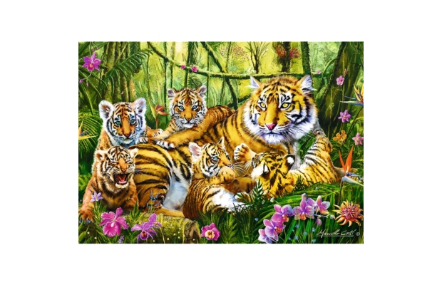 Tigris család 500 db-os puzzle - Trefl