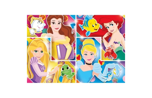 Disney Hercegnők 104 db-os puzzle - Clementoni