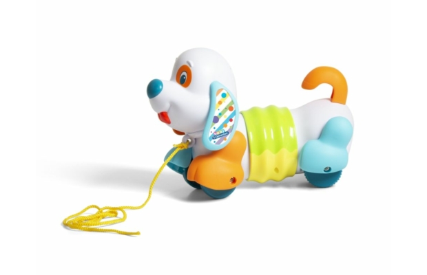 Készségfejlesztő húzható kutya - Clementoni Baby