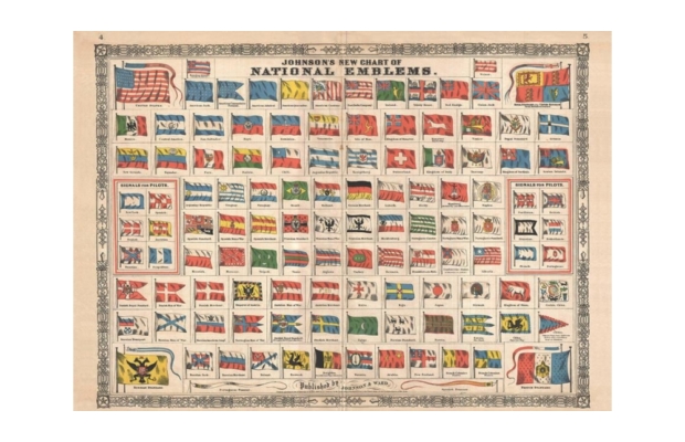 Nemzeti zászlók 1000 db-os puzzle - Piatnik