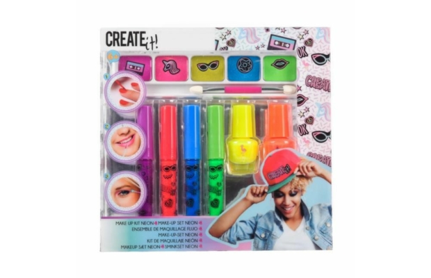 Canenco Create It! Make-up szett, neon 7 db-os