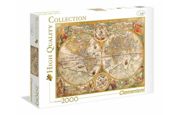 Clementoni Anik térkép 2000 db-os puzzle