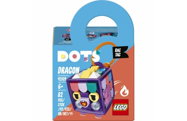 LEGO DOTS: 41939 Sárkányos táskadísz