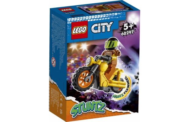 LEGO City: 60297 Stuntz Demolition kaszkadőr motorkerékpár