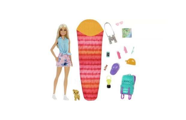 Barbie kempingező Malibu baba