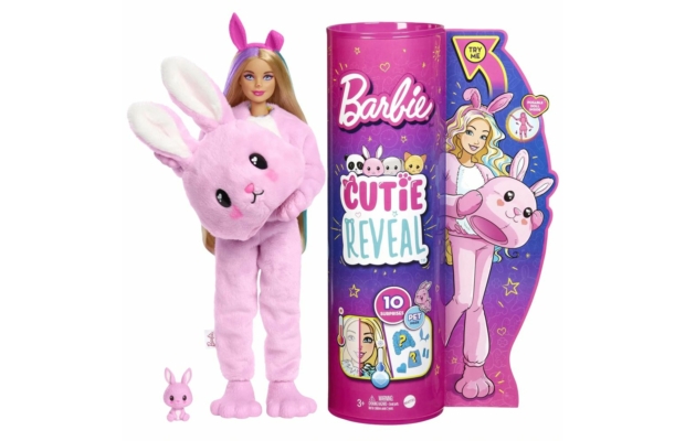 Barbie Cutie Reveal Meglepetés baba - nyuszi