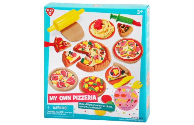 Playgo - Gyurmakészlet - Pizzéria