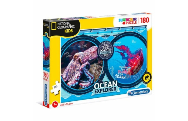 National Geo Kids Óceáni felfedező - 180 db-os puzzle - Clementoni