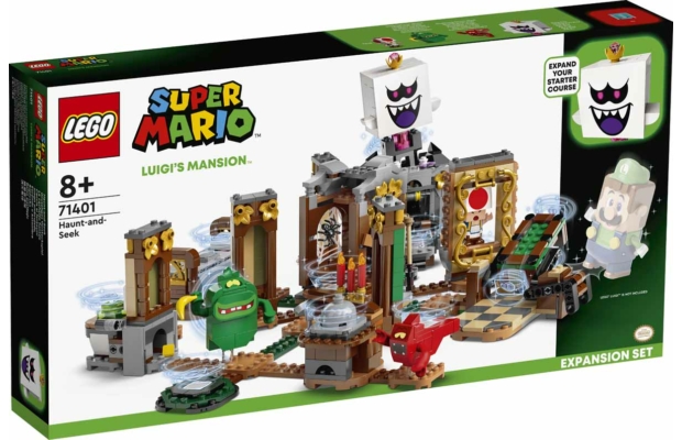 Lego Super Mario: 71401 Luigi’s Mansion™ Bújócska kiegészítő készlet