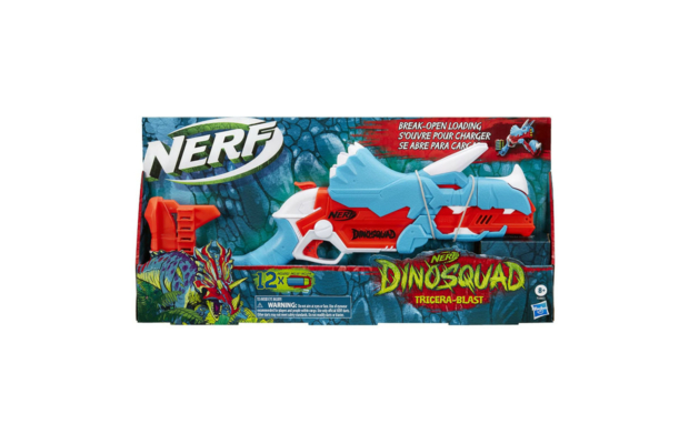 Nerf DinoSquad Tricera-blast szivacslövő fegyver 