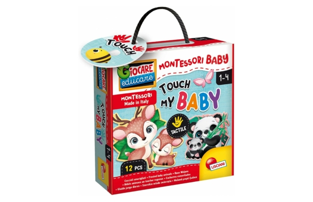 Montessori baby touch - állatos puzzle
