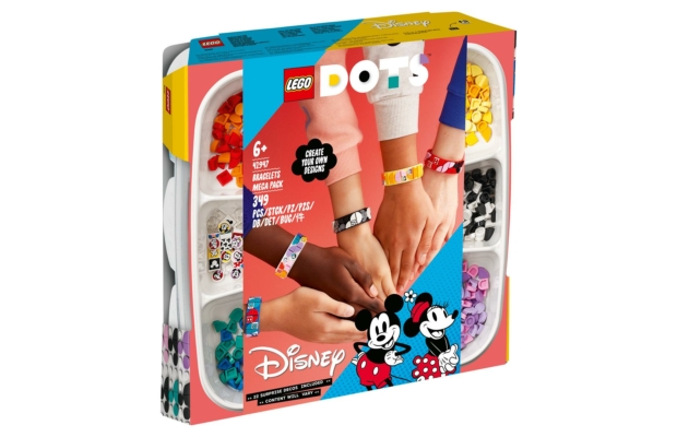 LEGO DOTS: 41947 Mickey és barátai karkötők óriáscsomag