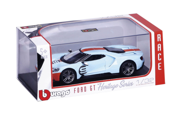 BBurago 1/32 versenyautó- Ford GT heritage
