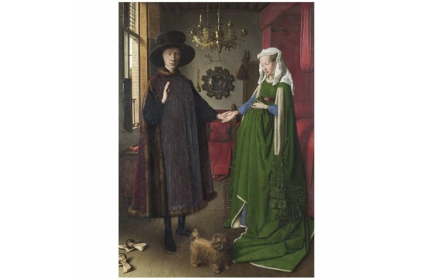 Van Eyck Az Arnolfini-portré 1000 db-os puzzle - Clementoni