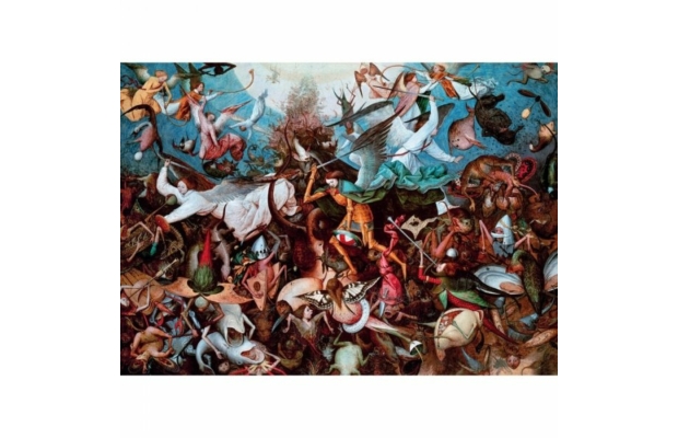 Bruegel A lázadó angyalok bukása 1000 db-os puzzle - Clementoni