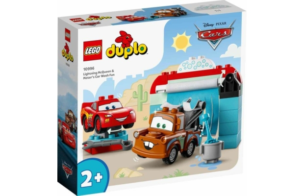 LEGO Duplo: 10996 Villám McQueen és Matuka vidám autómosása