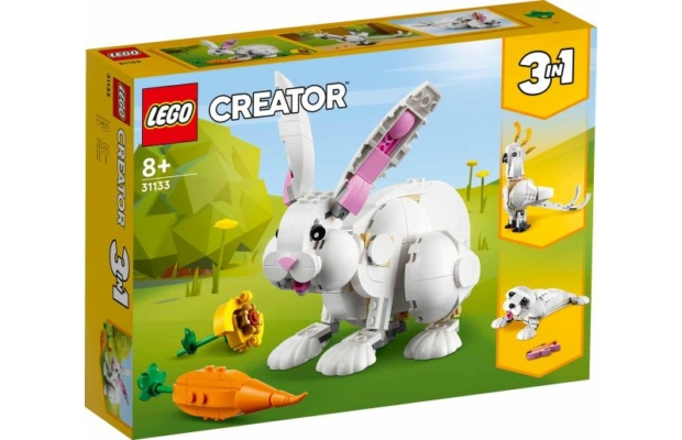 LEGO Creator: 31133 Fehér nyuszi