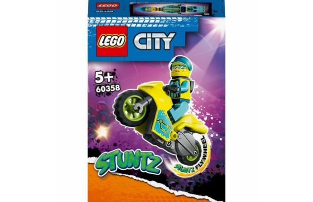 LEGO City Stuntz: 60358 Cyber kaszkadőr motorkerékpár