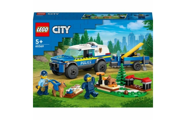 LEGO City: 60369 Rendőrkutya-kiképzés