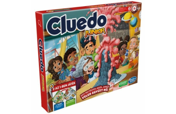 Cluedo junior 2az1-ben társasjáték