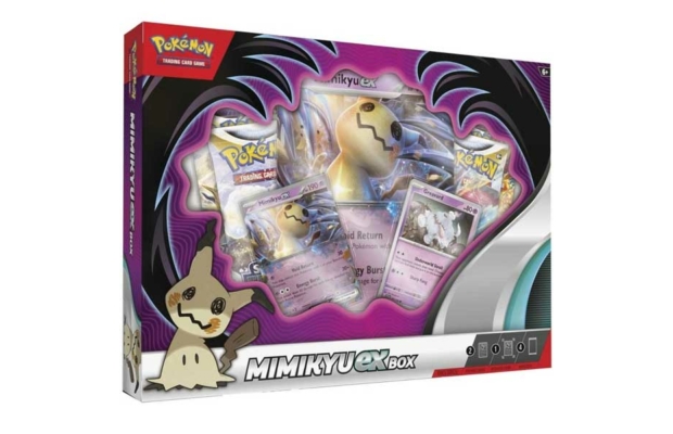 Pokémon TCG Mimikyu ex Box kártyajáték