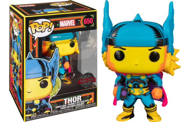 Funko POP! Marvel: Black Light - Thor figura